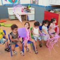 פעילות בעקבות מפלצת סגולה במעון אניטה אור יהודה