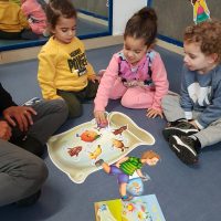 משחקים בהנאה בעקבות הספר במעון נעמת בית פרידה