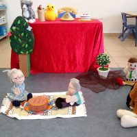 הצגה לילדים עם פתיחת הספריה במעון החורש באשדוד